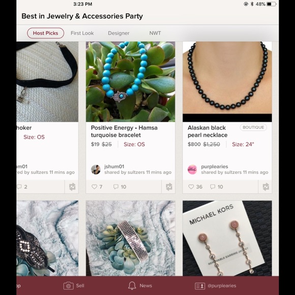 Alaskan Black Pearl Necklace - Picture 2 of 5